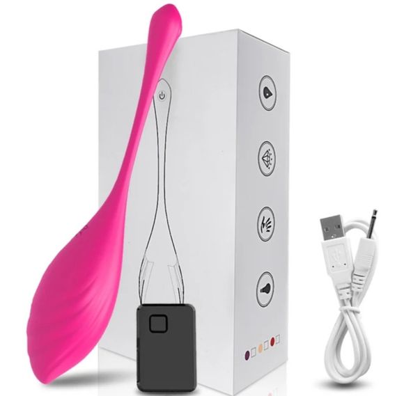 «Tiaodan» 9 режимів віброяйце вагінальне з пультом д/у та керуванням зі смартфона sexstyle