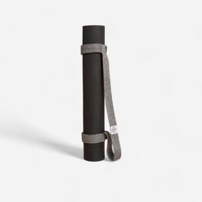 Стрічка для килимка для йоги сіра - Без розміру