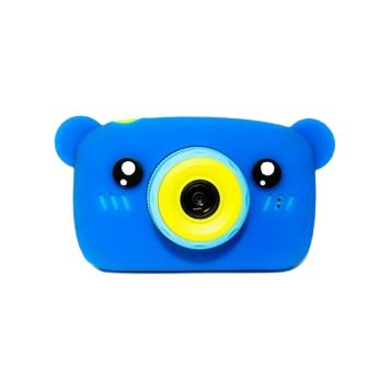 Дитячий компактний фотоапарат ведмедик Teddy блакитний (Teddy_394) | Зображення 5