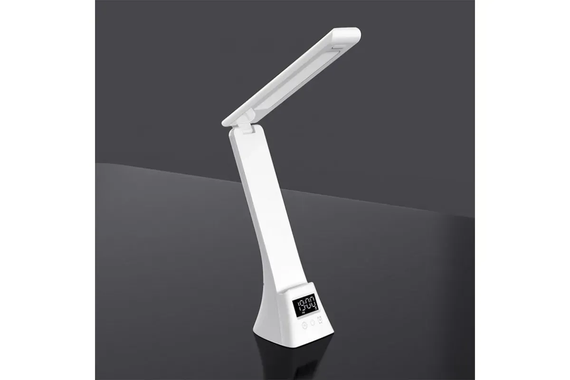 Лампа настільна LED (TYV-2088) (з годинником та бездротовою зарядкою для телефону)