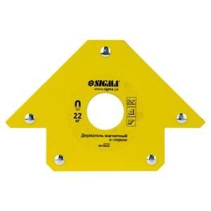 Тримач магнітний стріла 22 кг 90*90мм (45,90,135°) SIGMA