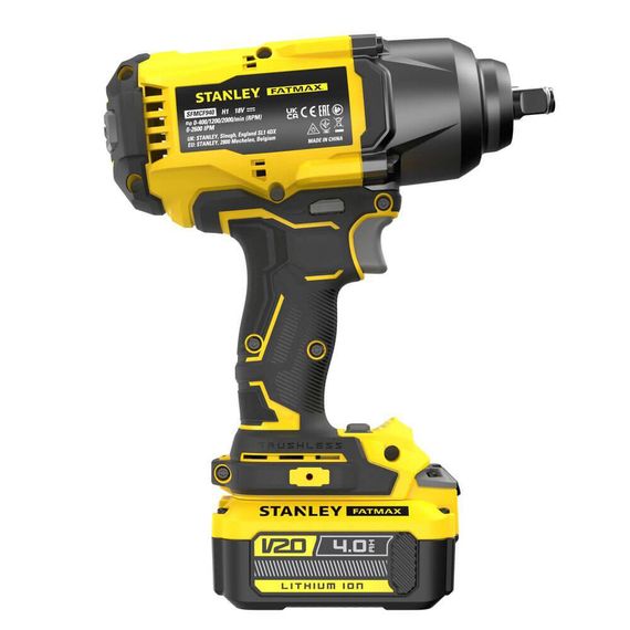 Гайковерт ударный аккумуляторный STANLEY FATMAX SFMCF940M1 | Зображення 3