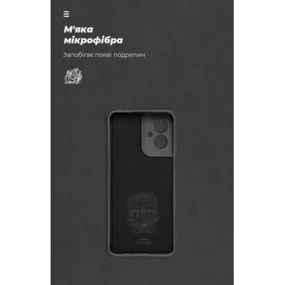 Чехол для мобильного телефона Armorstandart ICON Motorola G55 5G Camera cover Black (ARM81207) | Зображення 3