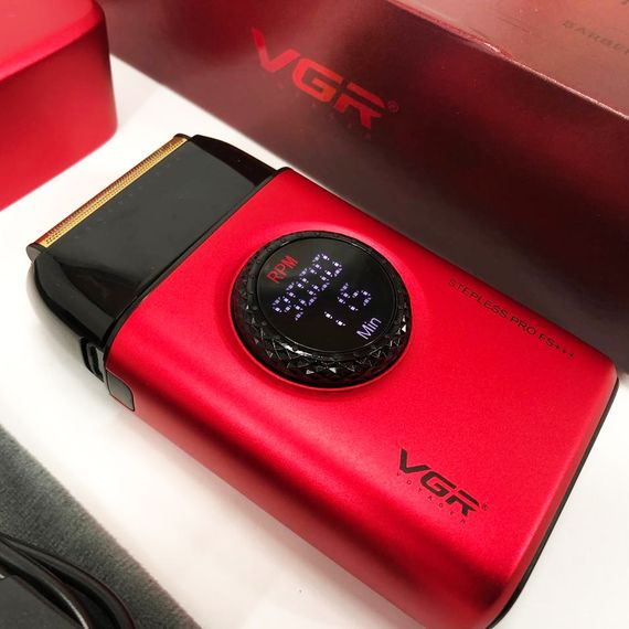 Портативна сітчаста бритва, Акумуляторна машинка для стрижки, Електробритва чоловіча бездротова HU-77 | Зображення 6