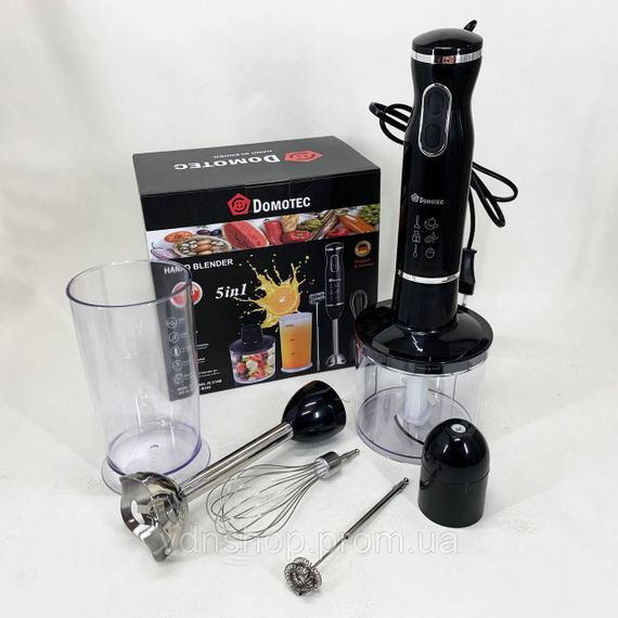 Измельчитель электрический блендер настольный бытовой Domotec, Блендер для детского пюре для дома NG-24 | Зображення 1