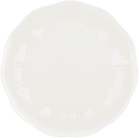 Тарілки обідні "White Flower" набір 6 порцелянових тарілок Ø20.5см
