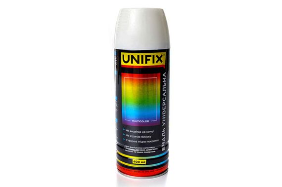 Эмаль универсальная Unifix - 400мл RAL 9001 белый кремовый