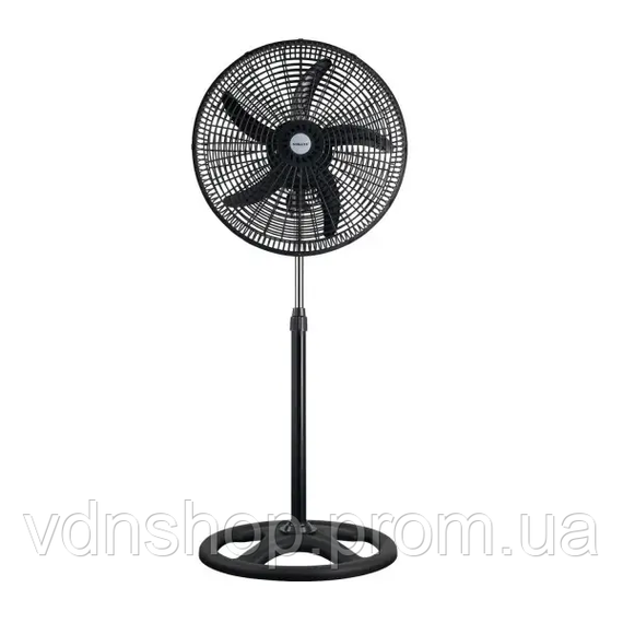 Вентилятор напольный Sokany 3 режима скорости Черный SK-19045