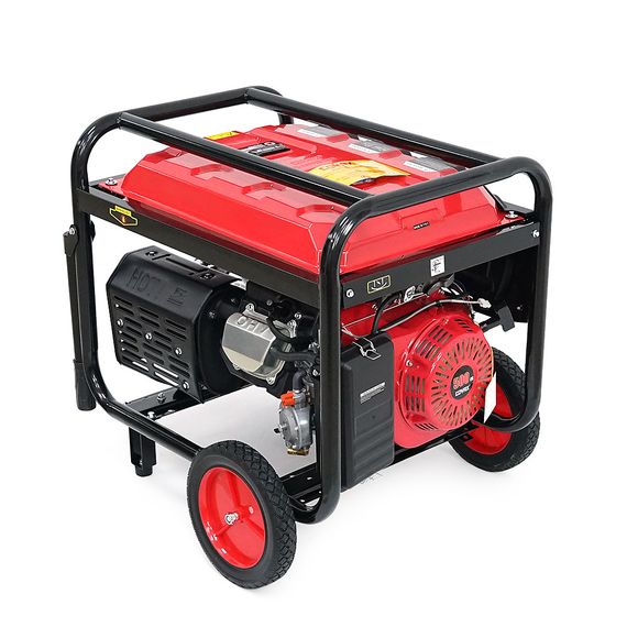 Генератор бензиновый COVAX EPH18500E2-GAS, 9.0kW, однофазный 220V, 50Hz, DC12V | Зображення 1