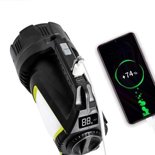 Переносне світло для кемпінгу з LED лампою, Кемпінговий світлодіодний ліхтар для відпочинку HC-80 | Зображення 9