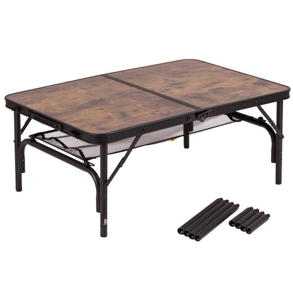 Стіл Bo-Camp Decatur 90x60 cm Black/Wood look (1404200) | Зображення 2