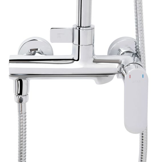 Душова система універсальна Qtap Evia Chrome з виливом QTEVI111CRM47583 | Зображення 7