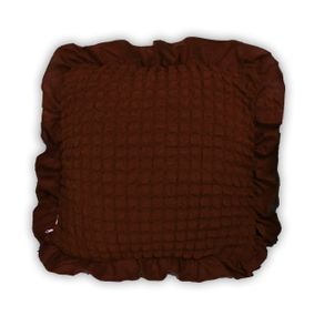 Декоративна подушка Love You 45х45 см Чорний шоколад 38