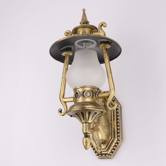 Ліхтар вуличний настінний 25177 Золото 43х16х26 см. | Зображення 1