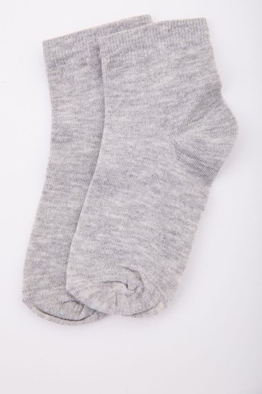 Дитячі однотонні шкарпетки, сірого кольору, 167R603