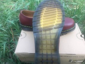 Ботинки полуботинки туфли Dr.Martens 1461 Cherry RED Smooth (Бордовые) Размер 41 42 43...