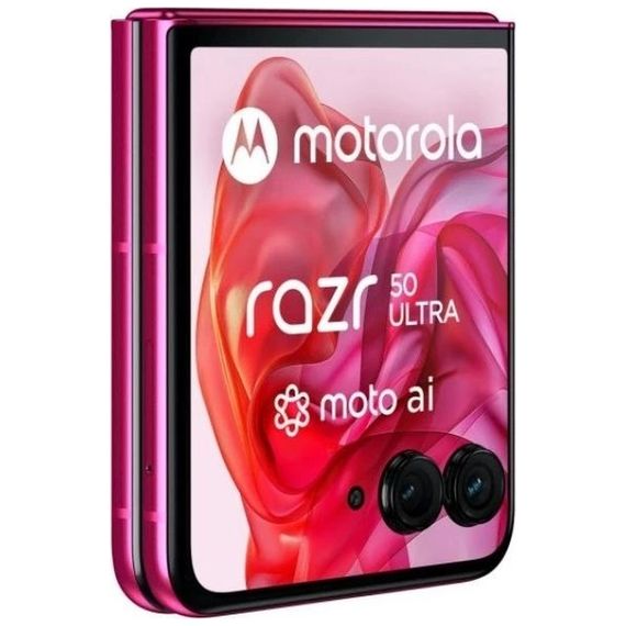 Мобильный телефон Motorola Razr 50 Ultra 12/512GB Hot Pink (PB1T0103RS) | Зображення 9