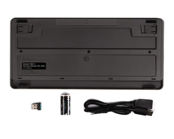 Клавіатура бездротова A4Tech Fstyler FBK11(Grey) сіра | Зображення 5