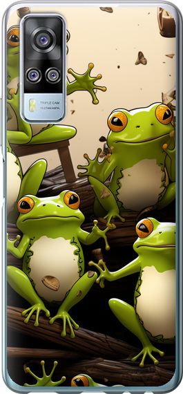 Чехол на Vivo Y51 2020 Жабки "5656u-2241-17620"