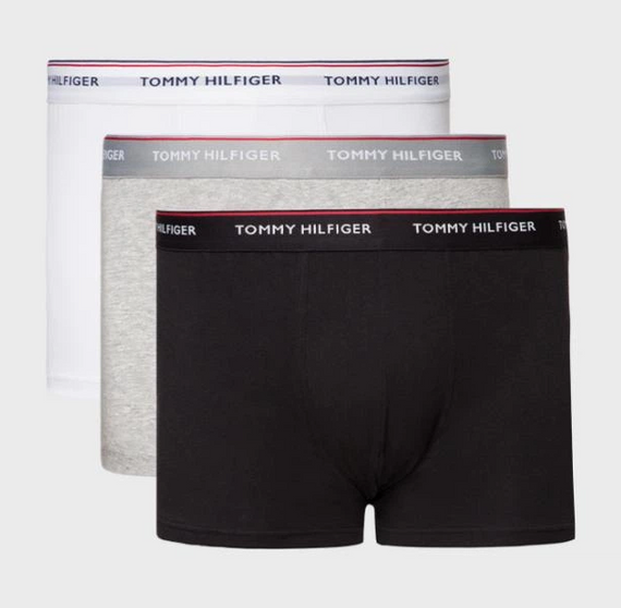 Набір чоловічих трусів боксерів TOMMY HILFIGER PREMIUM ESSENTIALS 3 шт в наборі S