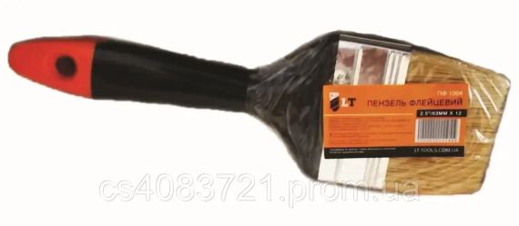 Кисть LT флейцевая 3" 75х12 мм (ПФ 1005)