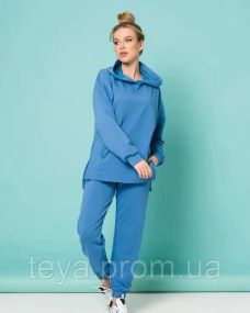 Спортивний костюм для жінок колір синій FI_002130