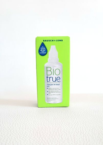 Багатоцільовий розчин для мкл Bio True 60 ml Bausch@Lomb