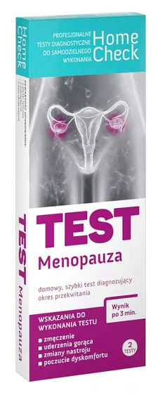 Home Check Menopause Test, тест для діагностики періоду менопаузи, 2 шт