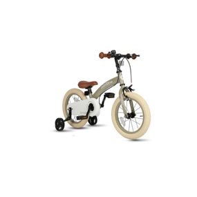 Детский велосипед QPlay Miniby 3 в1, біговел 12&quot;,Grey-Green (CB01MiniBy14GreyGreen)