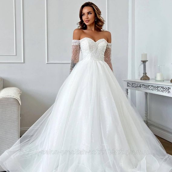 Весільна сукня, ручна вишивка | Зображення 3