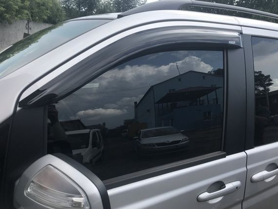 Вітровики (2 шт, Niken) для Mercedes Vito W639 2004-2015рр | Зображення 4