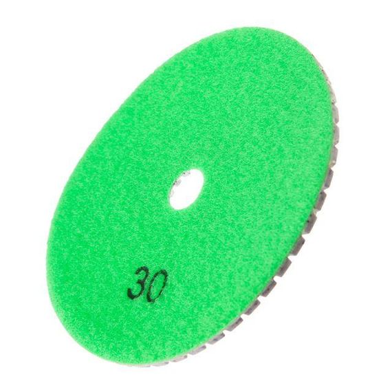 Коло алмазне шліфувальне гнучкий на липучці 125 мм P30. INTERTOOL BT-0922 | Зображення 2