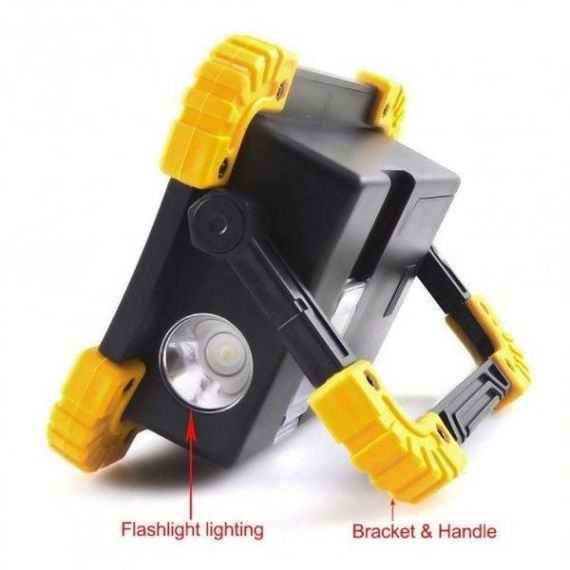 Мощный фонарь для рыбалки USB L811-20W-COB-1W | Фонарь-светильник UN-341 аккумуляторный кемпинговый | Зображення 9