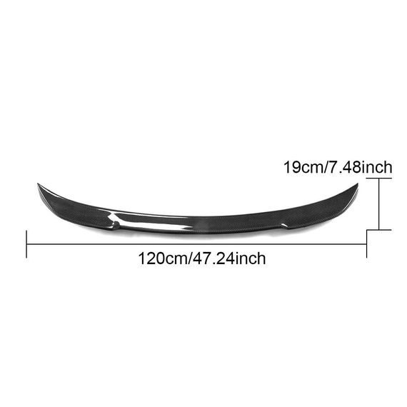 Спойлер M4-Style (для E90, Карбон) для BMW 3 серія E-90/91/92/93 2005-2011 рр | Зображення 5