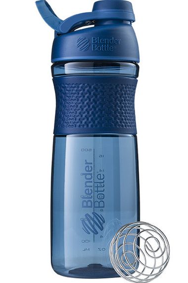 Шейкер спортивний (пляшка) BlenderBottle SportMixer Twist 28oz/820ml Navy (Original) | Зображення 1