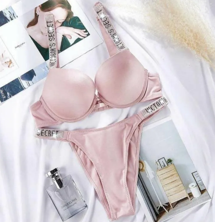 Комплект нижнего белья Victoria`s Secret со стразами 75С | Зображення 2