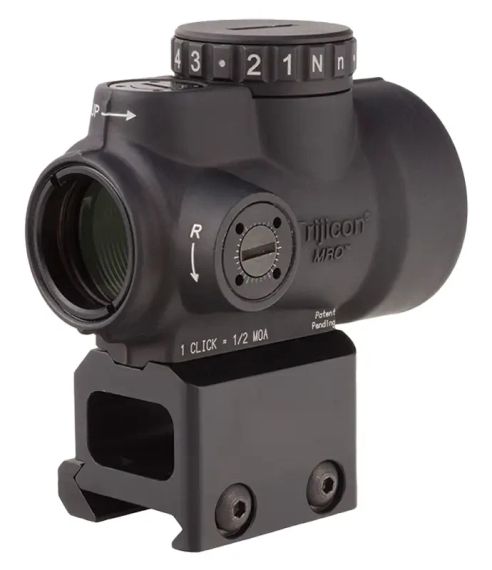Приціл коліматорний Trijicon MRO 1х25 точка 2 MOA з червоним підсвічуванням | Зображення 4