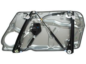 VW Passat B5 (96-05) передний левый стеклоподъемник с панелью электрический без моторчика, Пассат Б5