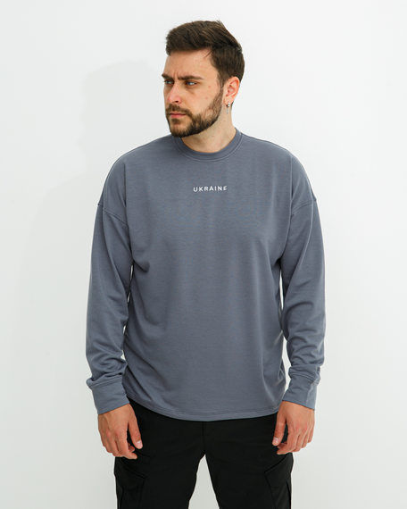 Світшот Україна графит S XL | Зображення 2