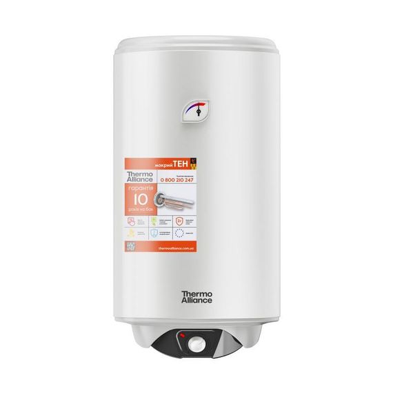 Водонагрівач електричний Thermo Alliance Spectra 80 л вертикальний, мокрий ТЕН 2,0 кВт, d 435 мм