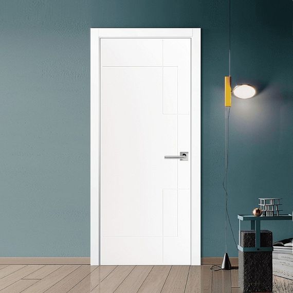 Межкомнатная дверь Free Style Doors Primer White 6 под покраску Белый