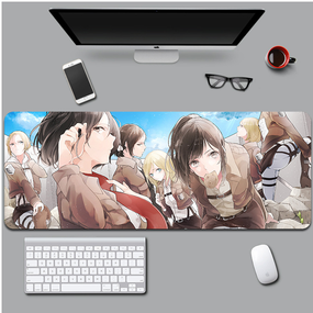 Ігрова поверхня для мишки з Аніме принтом "Атака Титанів / Attack on Titan" 800*300*3 мм 0627
