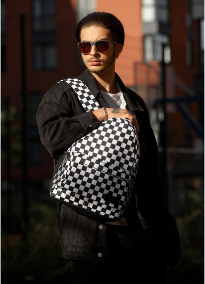 Чоловічий рюкзак Sambag BRIX PJT CLASSIC СHESS 40 х 27 х 15 см (11711719m) | Зображення 4