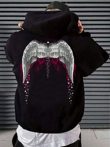 Худі з ДТФ на Флісі (оверсайз)