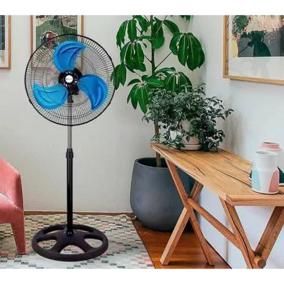 Потужний електричний вентилятор за низькими цінами, вентилятор побутовий підлоговий із регульованою висотою