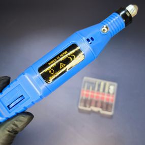Синяя ручка-фрезер 10тис. об/мин, 9W для маникюра