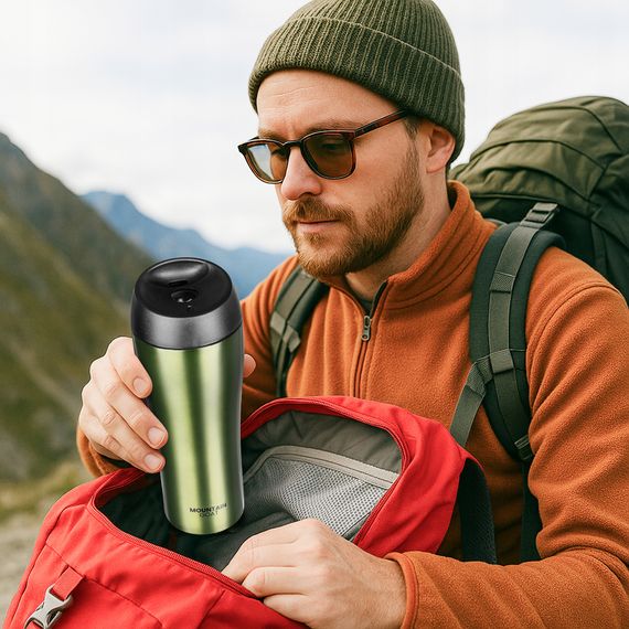 Термокухоль Mountain Goat Travel 0.38 л Green (P-5905973406949) | Зображення 1