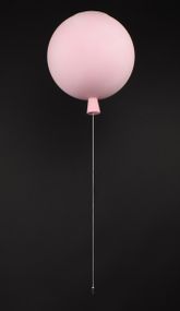 Люстра стельова на 1 лампочку 27458 Рожевий 25-120х20х20 см.