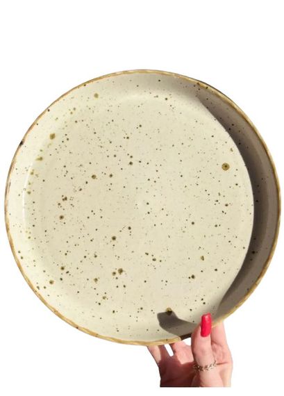 Тарілка обідня Декор Кераміка Beige SS-2590 25 см