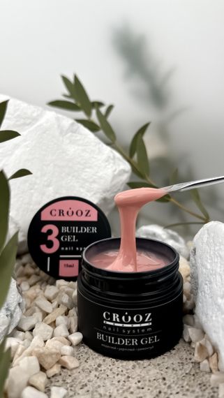 Гель для нарощення нігтів Crooz Builder gel 03 (нюдовий) 15мл | Зображення 3